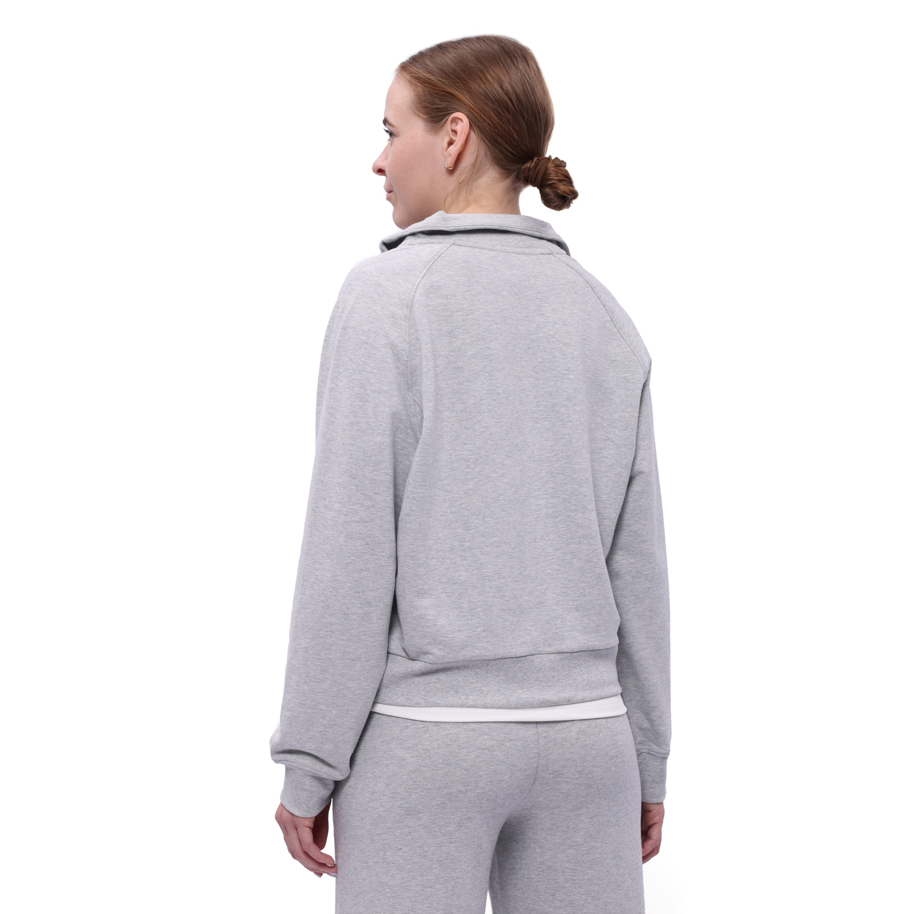 AWDW082-7 Толстовка Workout серый